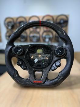 CARBON Lenkrad für Smart 451 453 BRABUS Lenkrad neu Beziehen